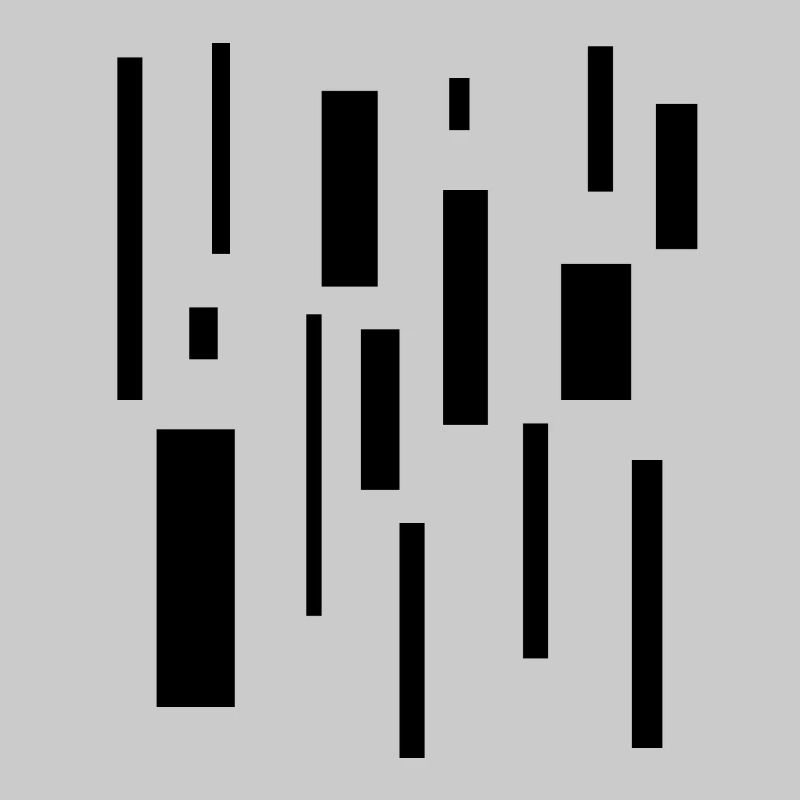 Abstract Rectangle Chaos Geometry Minimalism