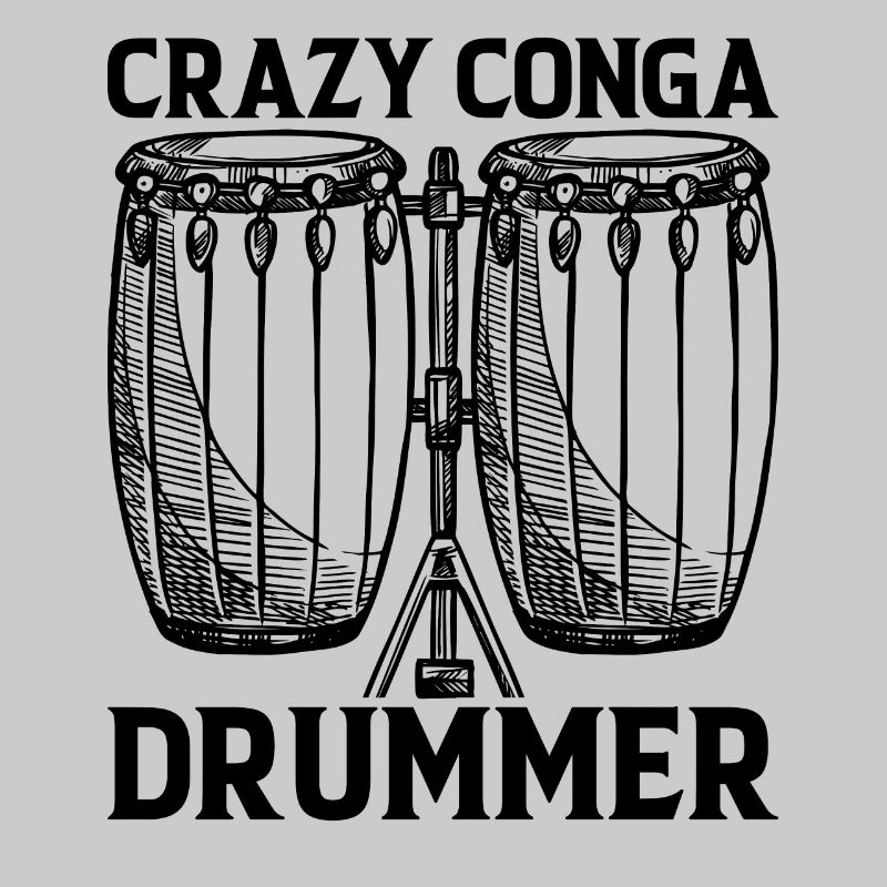 Conga Player Conga Drums - Crazy Conga Drummer