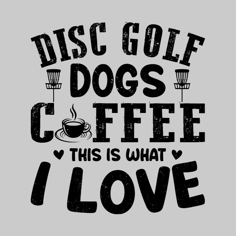 Disc Golf Chiens Café C’est Ce Que J’Aime - Disque G