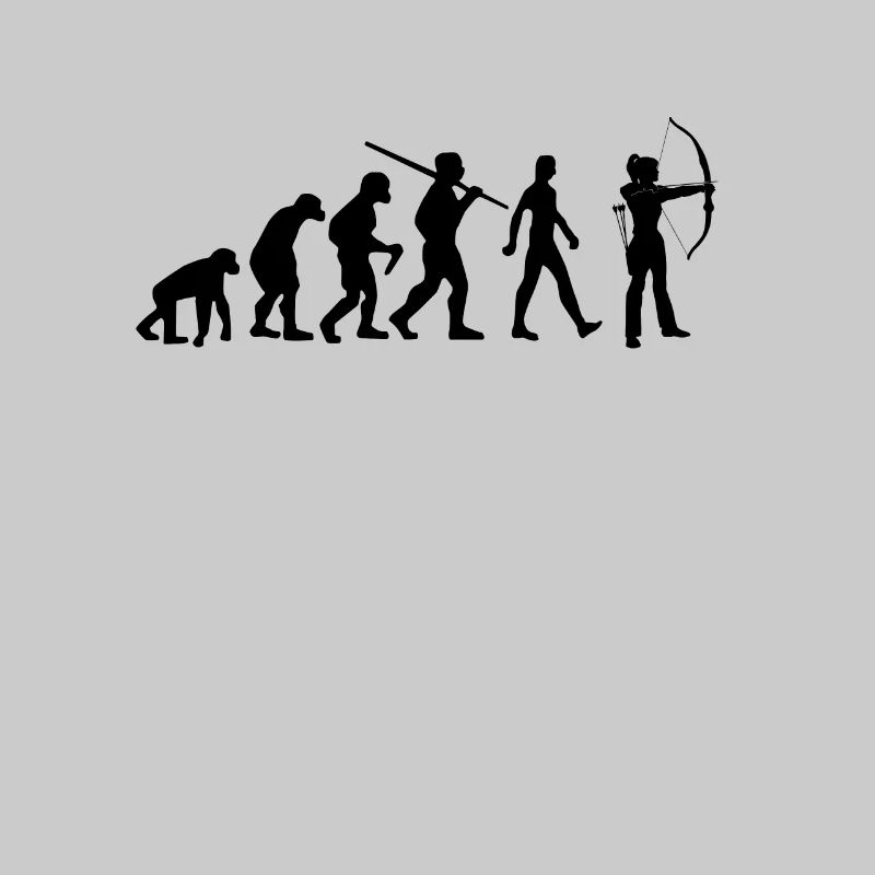 Frauen Bogenschießen Evolution Pfeil