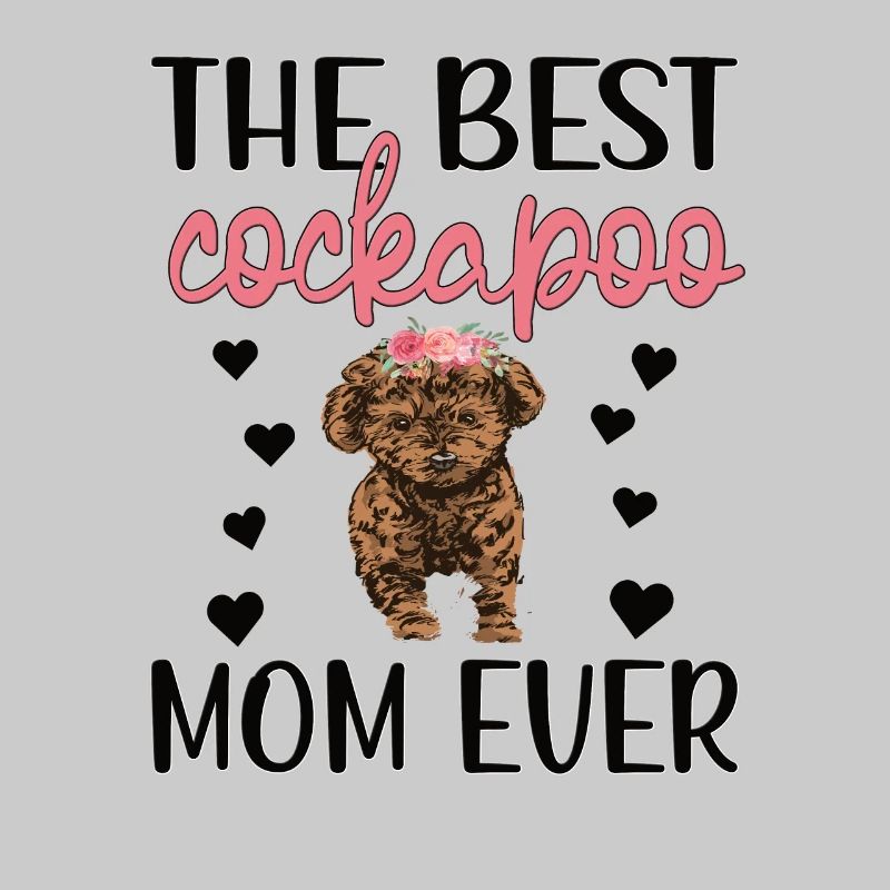 Cockapoo Mama Cockapoo propriétaire amoureux de chien