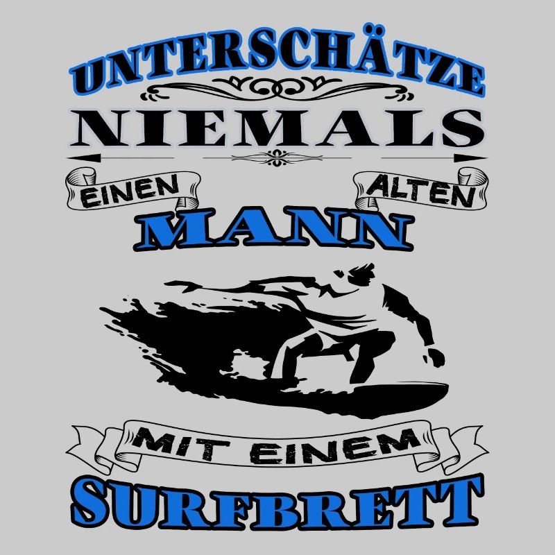 Never Underestimate an Old Man - Surfing