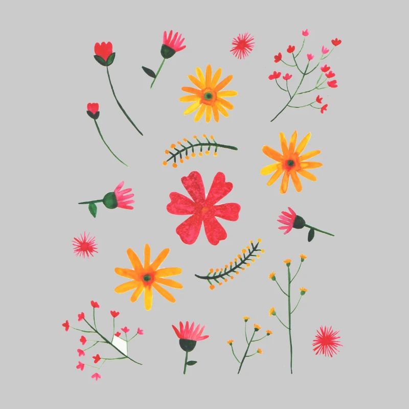 Flowers pattern