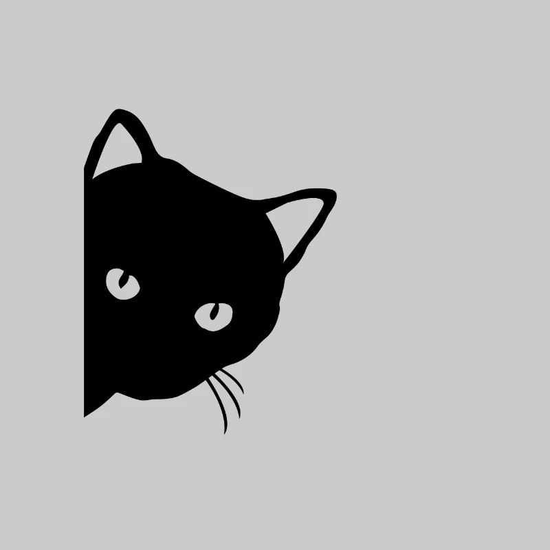 Schwarze Katze