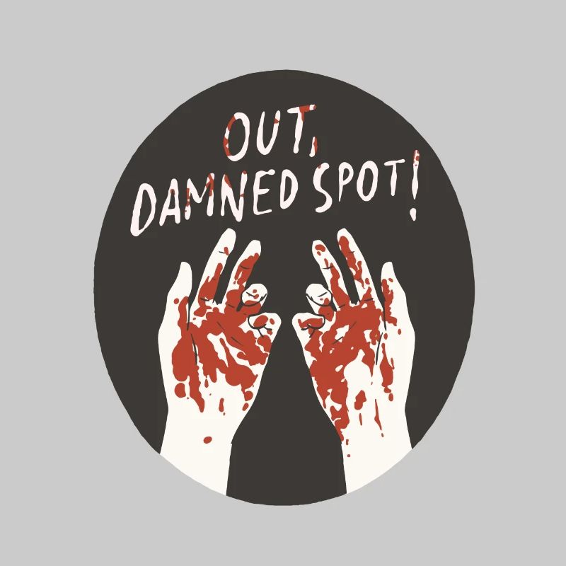Macbeth Citation « From the Damned Spot » Design
