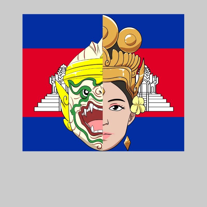 Cambodia Reamker Dance Khmer Apsara I Gift