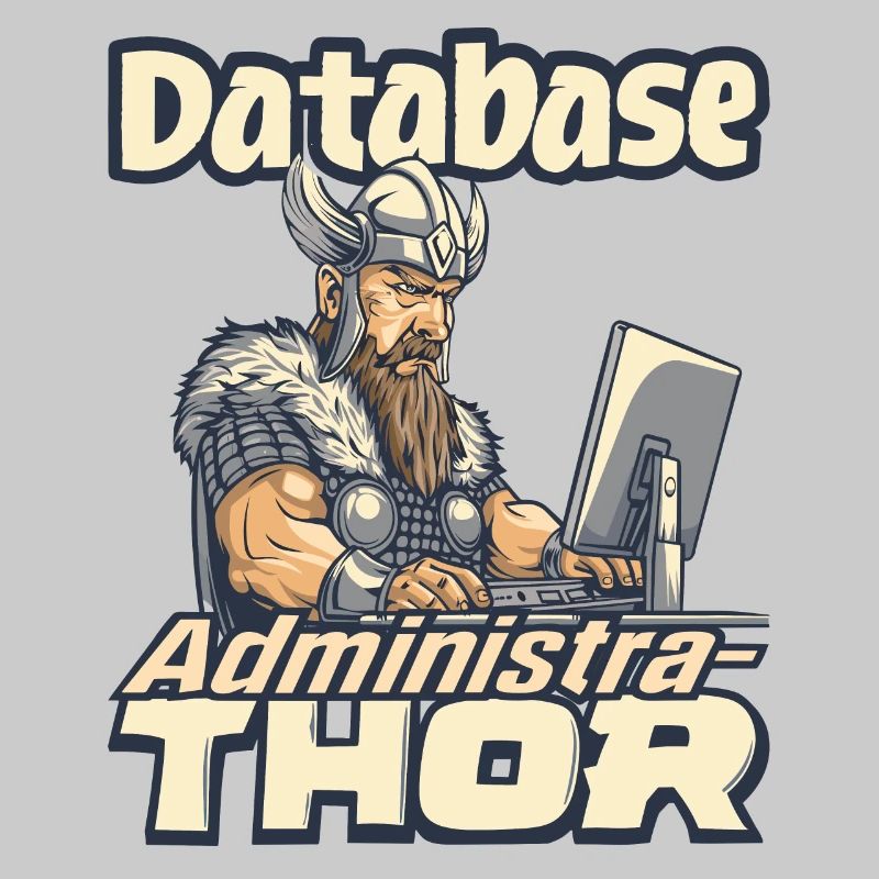 Viking Databaseadministra-thor Nerdy
