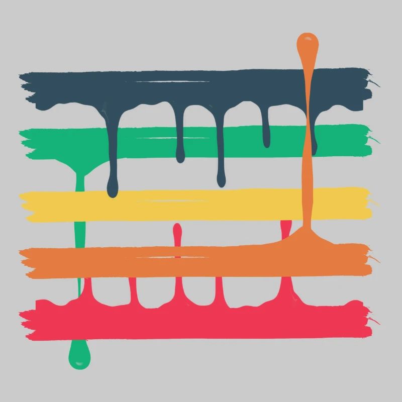5 colored beams