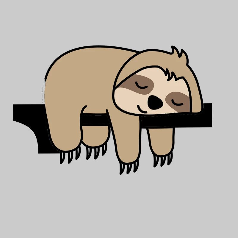 Math sloth mathematician gift
