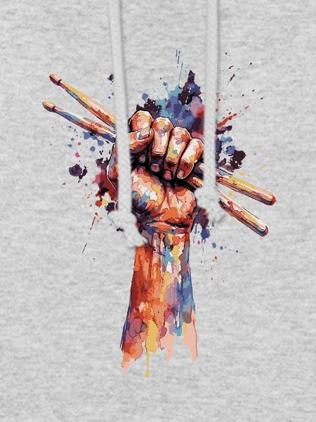 Schlagzeuger | Faust mit Drumsticks