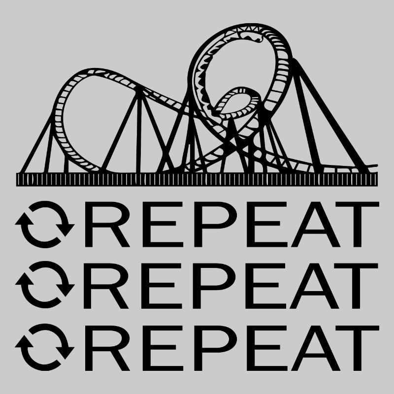 Rollercoaster Achterbahn