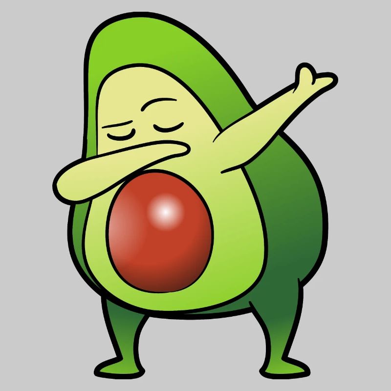 Dabbing Dab Dancing avocado avocado pear