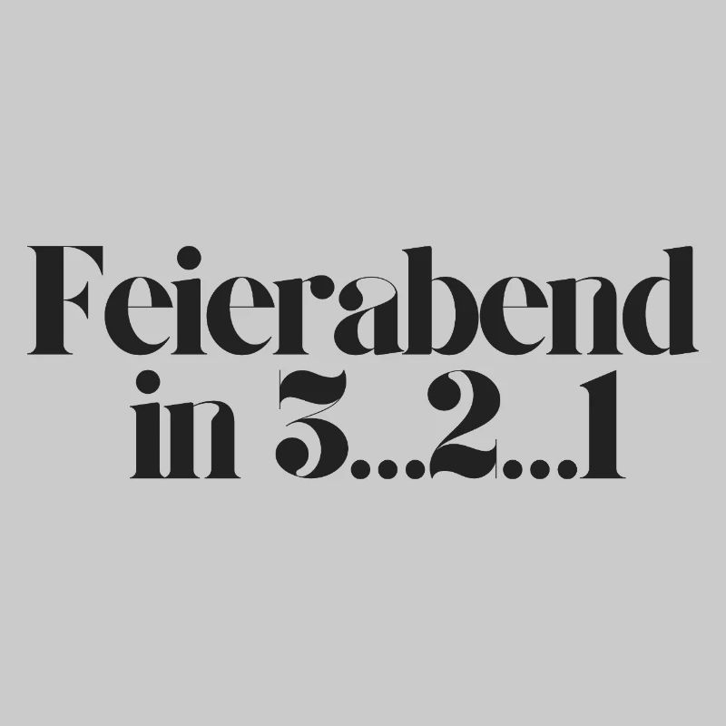 Feierabend in 3 2 1