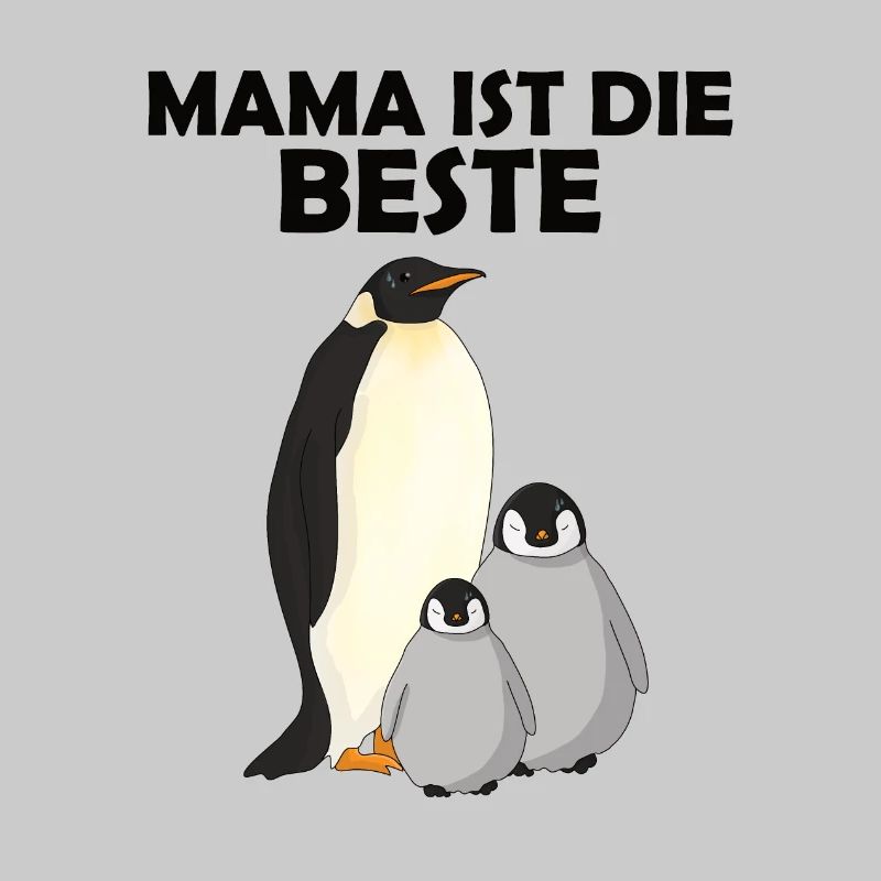 Pinguin Mama ist die Beste Muttertag