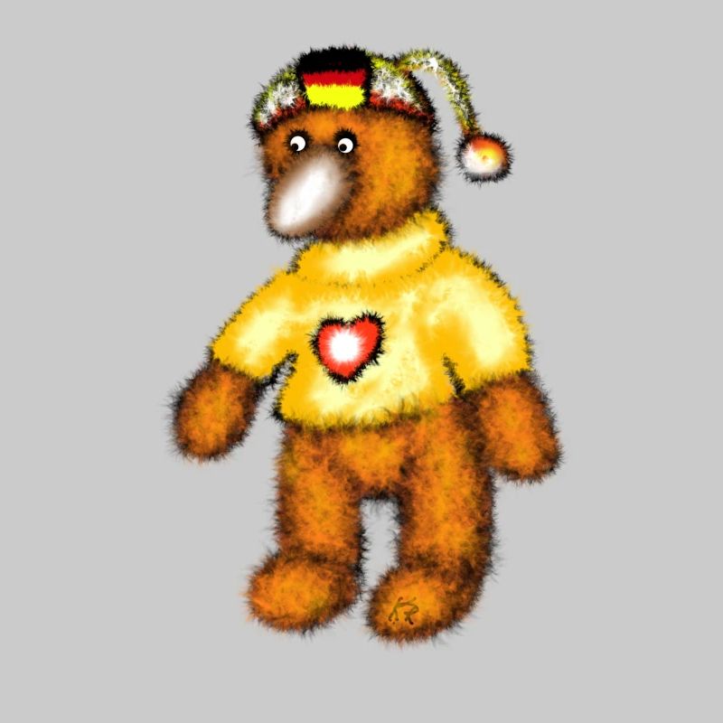 Teddybär mit Pulli