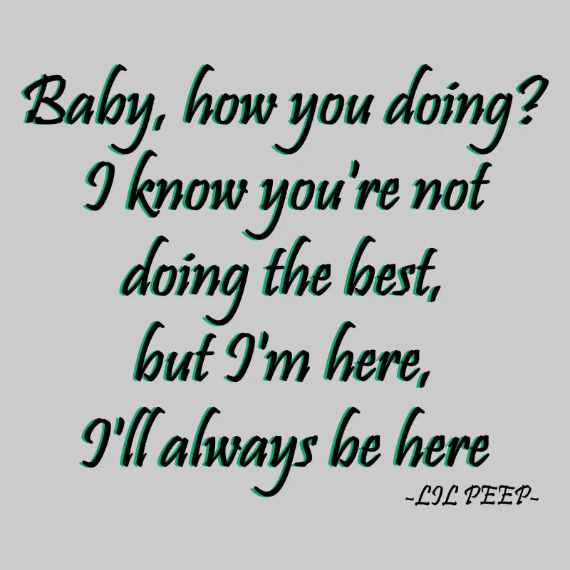 lil peep - right here lyrics
