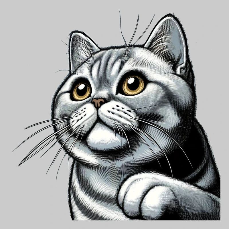 BKH Silver Tabby Comic