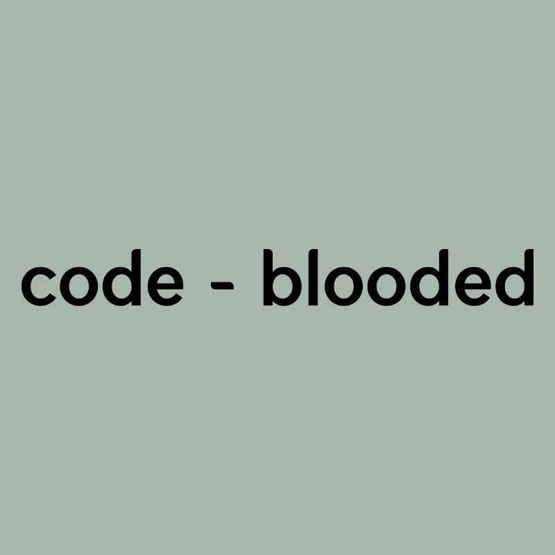Code Blooded Programming Software Developer Admin