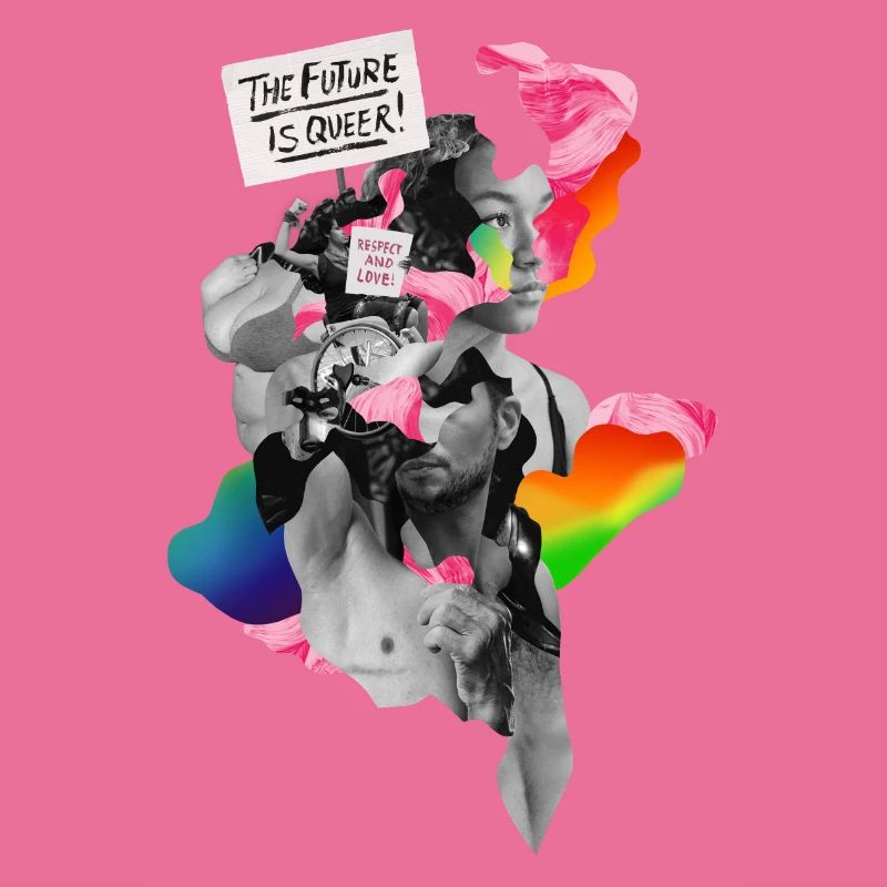 the future is queer! | CSD Leipzig Design 2023