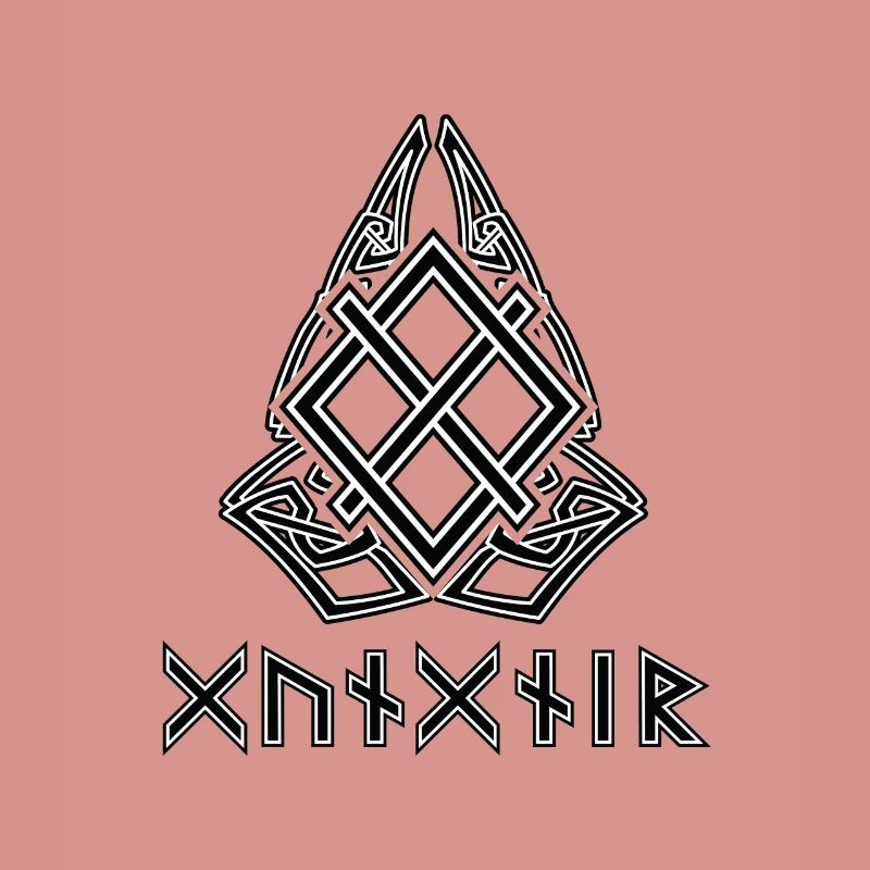 Nordische Rune Wikinger