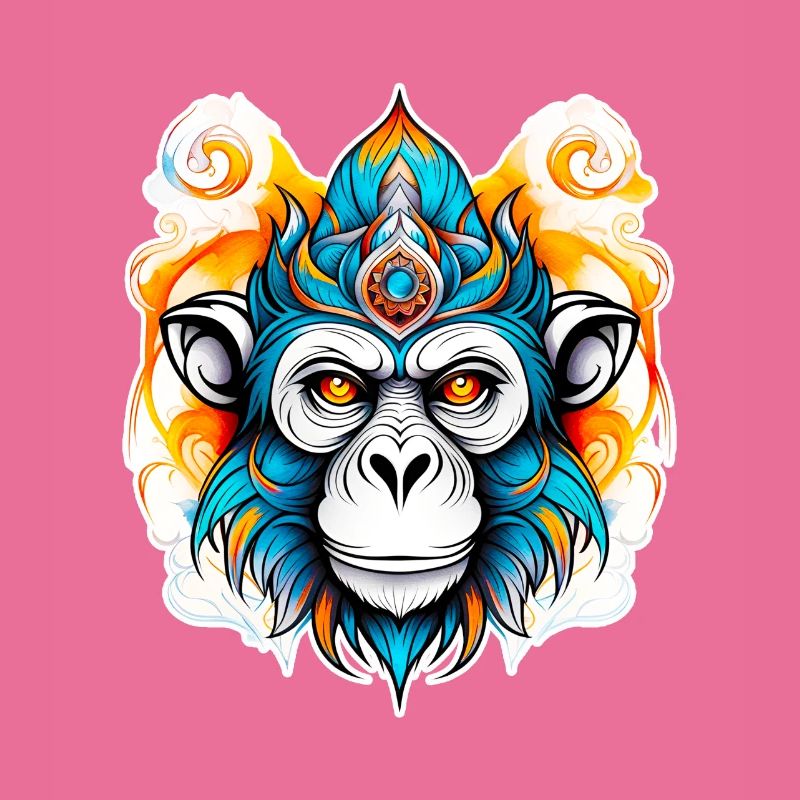 Monkey Stencil