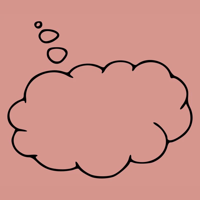 Thinking bubble