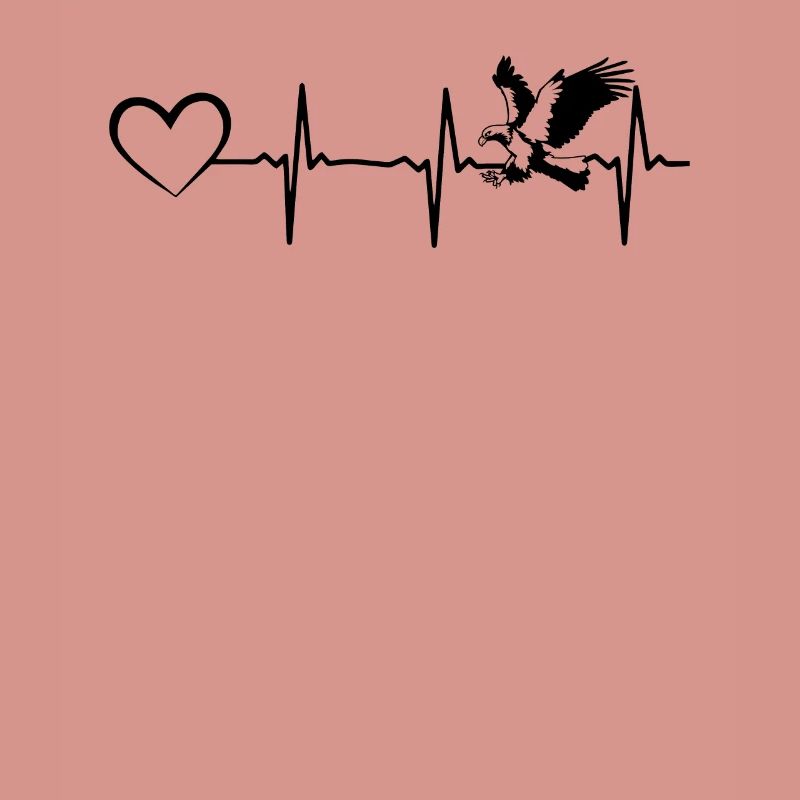 Eagle Heartbeat Heart Eagle Bird - Soon Eagle Hear