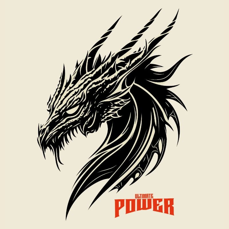 Dragon Head Contrast Pattern
