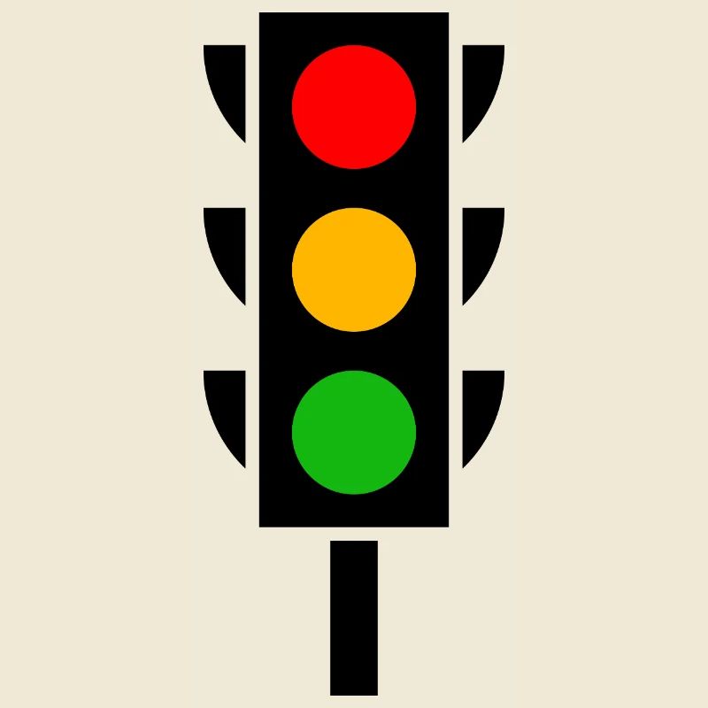 Traffic light driver's license driving school