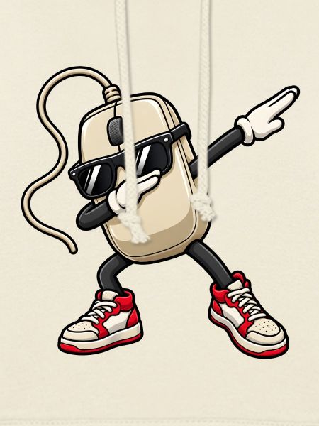 Dabbing Retro Computermaus