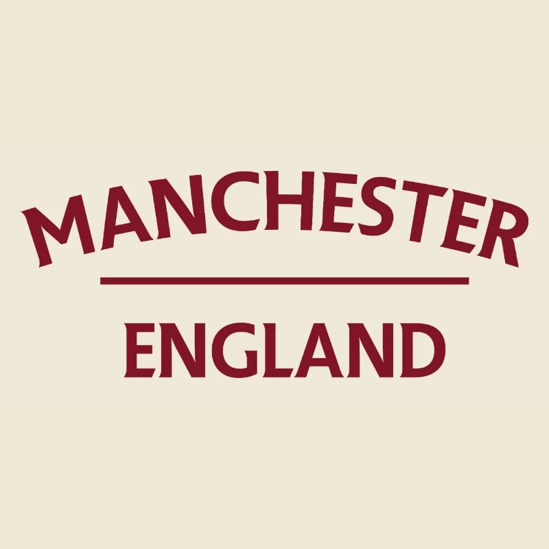 Manchester – England Lyric Design