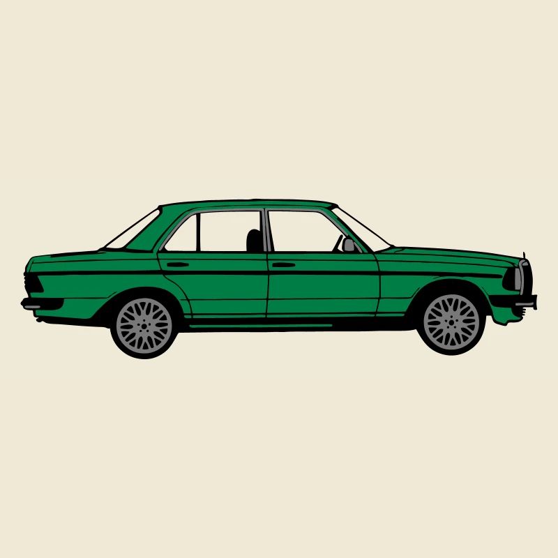 MB W123 ,Youngtimer ,Oldtimer, seitlich ..(25)