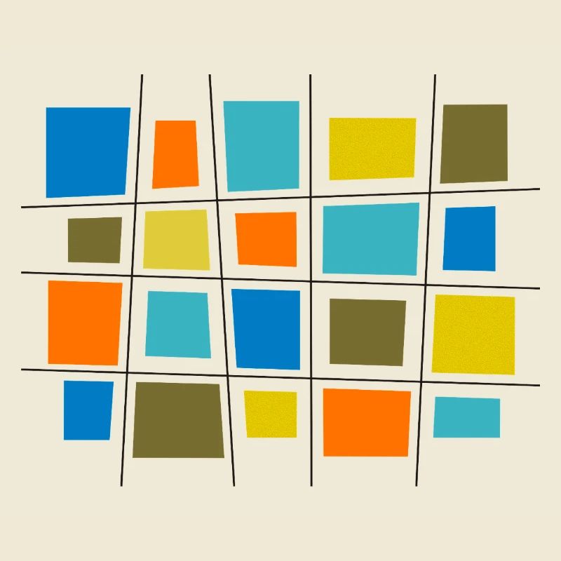 Farbiges Patchwork von Cean