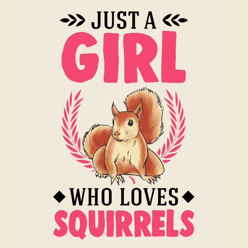 Eichhörnchen Mädchen Squirrel Grauhörnchen