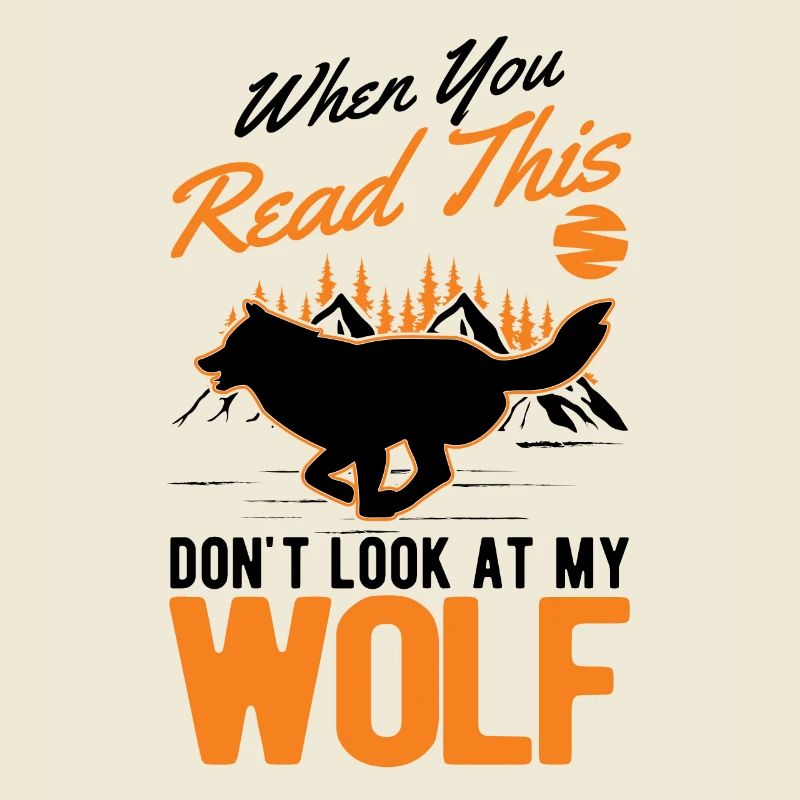 Wolf Liebhaber Geschenk Wolfsrudel