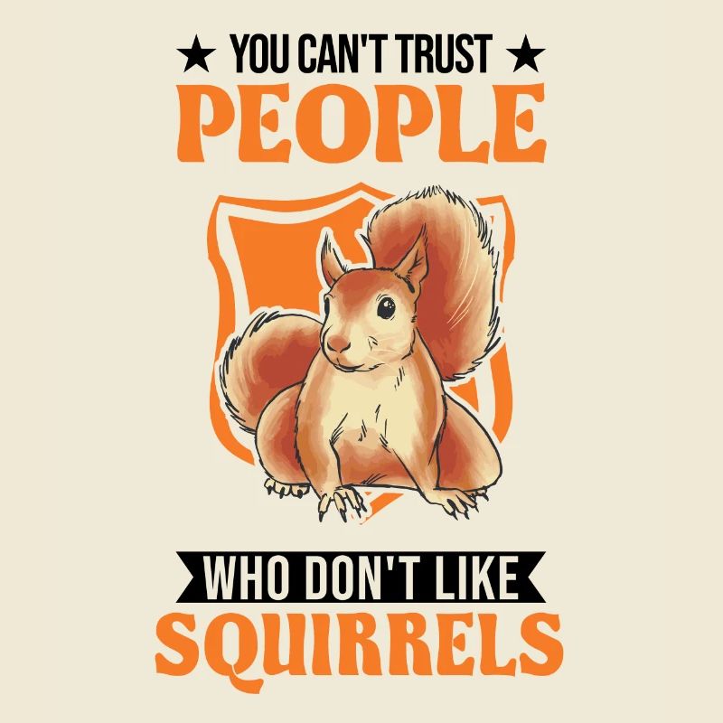 Eichhörnchen Geschenk Grauhörnchen Squirrel