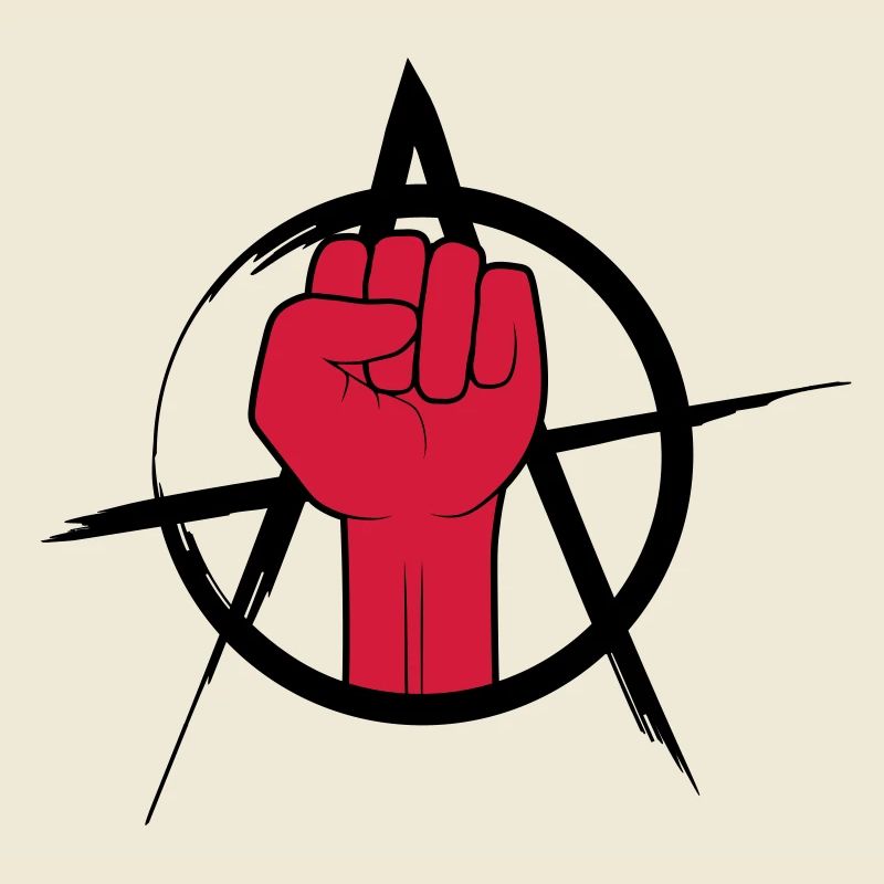 Faust logo anarchy design