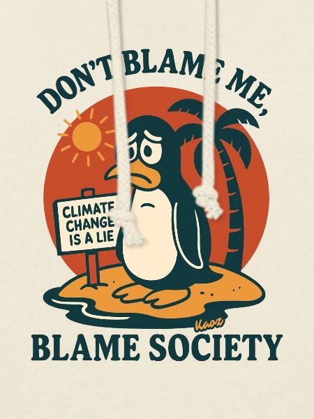 Inselpinguin-Satire-Tee