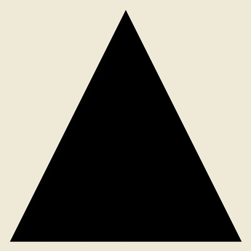 Triangle isosceles triangle geometry corner