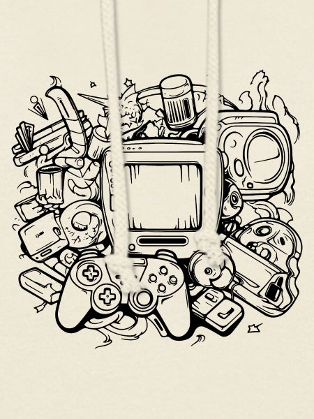 PC Gaming Zeichnung