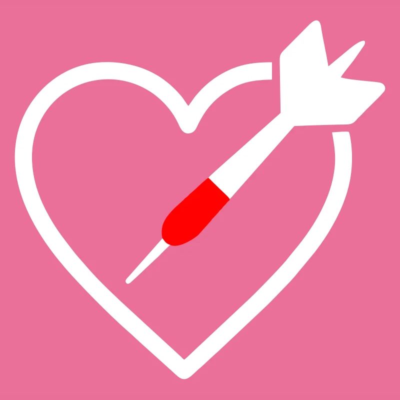 Fléchettes en forme de cœur – Conception de Maîtres de Précision