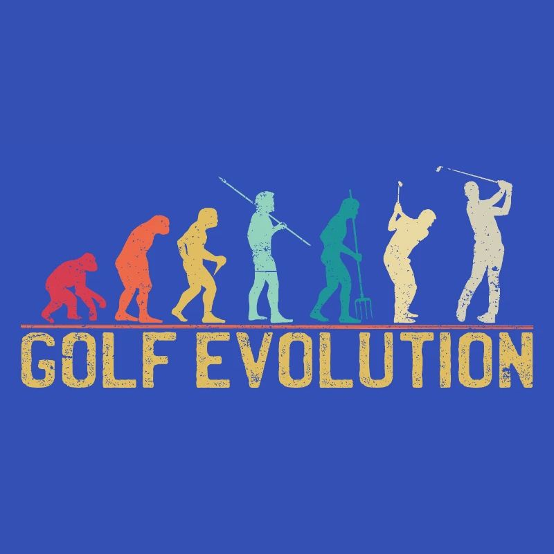 Golf Evolution Silhouette Design