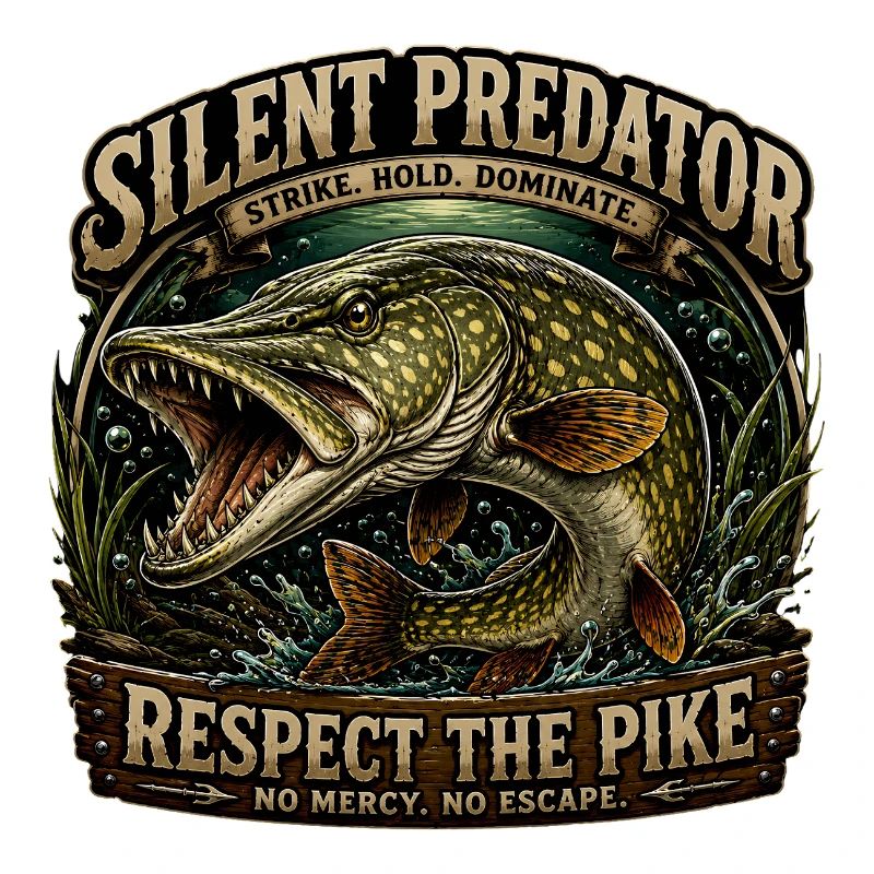 Silent Predator – Conception agressive de pêche au brochet