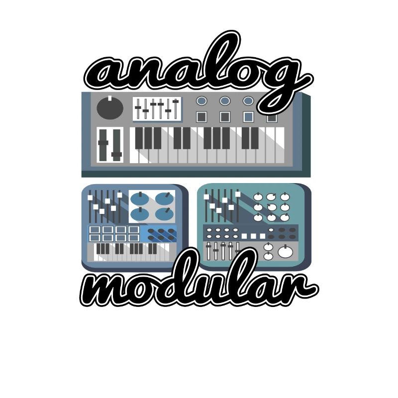 Modular Synthesizer Synth Vintage Retro Analog