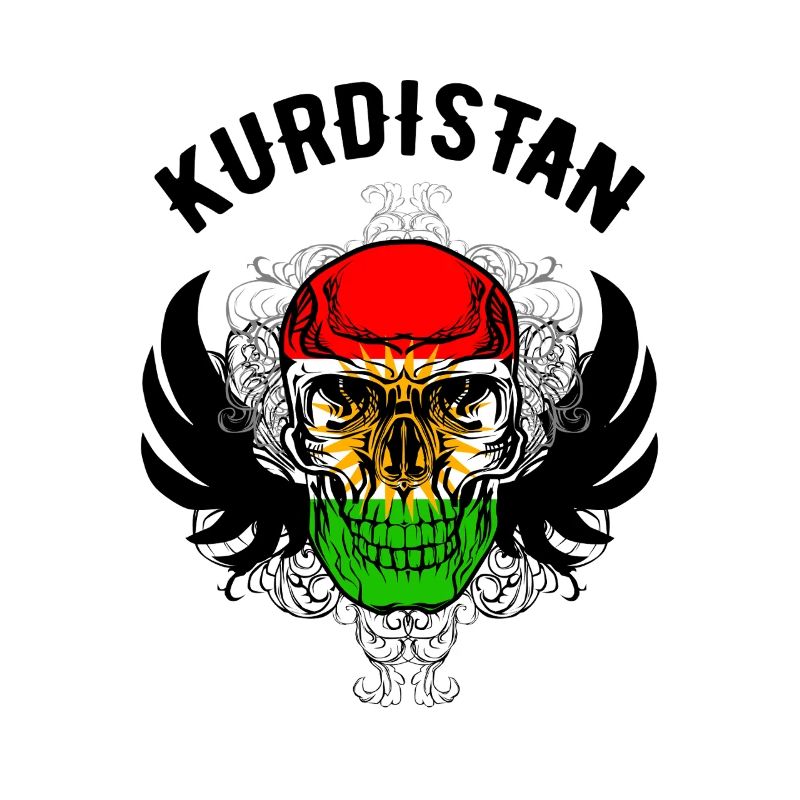 Kurdistan Flagge Bakur Bashur Rojava Rojhlt Newroz