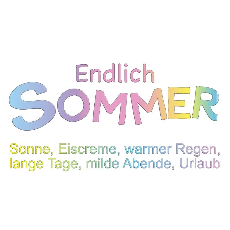 Endlich Sommer: Pastellfarben