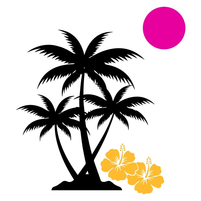 Palm Coucher de soleil