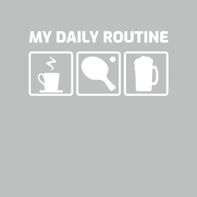 Routine de tennis de table