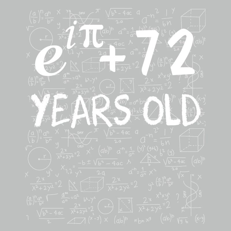 71st Birthday 71 Years Euler Identity Math Gift