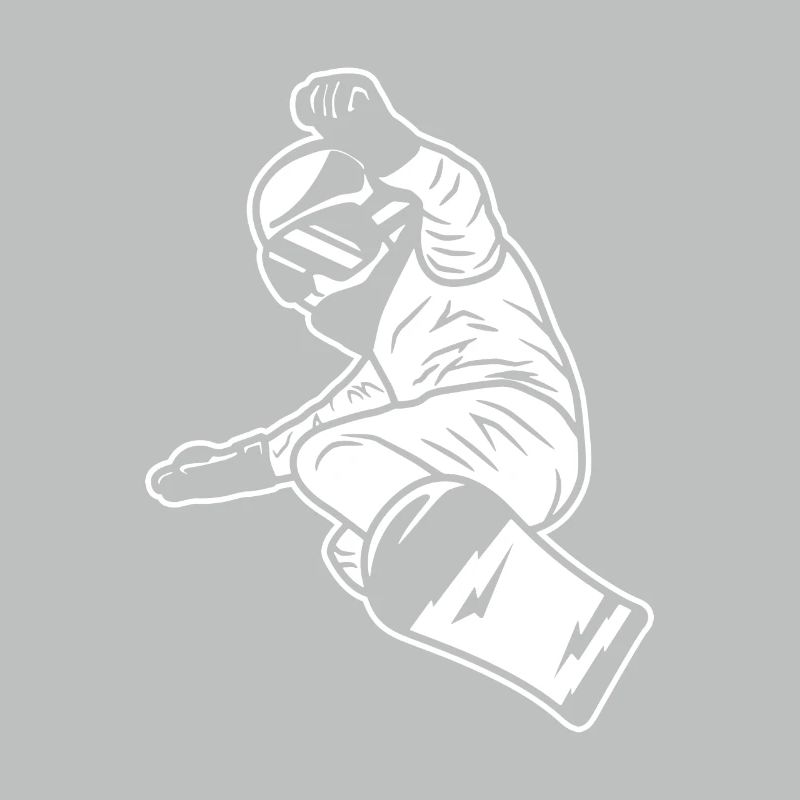 Garçon de snowboard